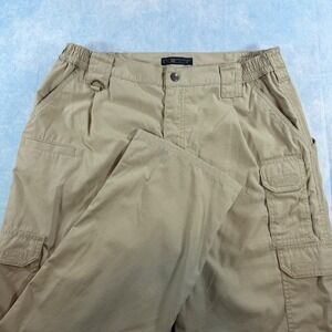 5.11 Tactical Taclite Pro Cargo Pants Mens 36x34 Khaki Ripstop Utility Workwear